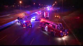 Interstate 55 is back open this morning after a gruesome crash in South City