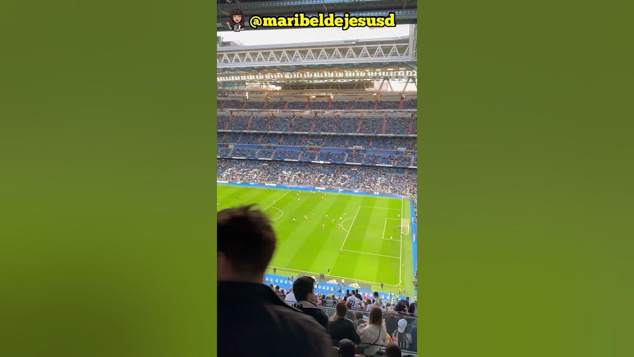  as se ve desde el asiento m s alto del lateral este del santiago