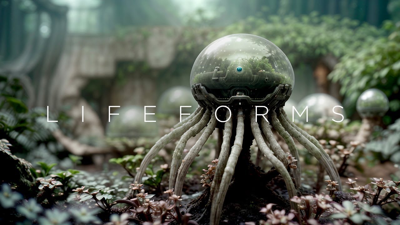 🎧 Generative ambient music with images showing life after humans YouTube