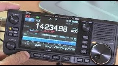 Introducing the Icom IC-705 QRP SDR transceiver