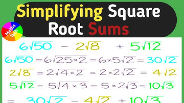 # Simplifying Square root #TNPSC#TNTET#TNUSRB#CTET#Aptitude#shortcuts&Tricks#Simplification#Tamil