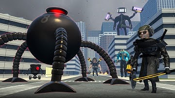 WHAT IF OMNIDROID V.8 ATTACKED THE SKIBIDI TOILET UNIVERSE? - Garry