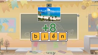 Hành trang lớp 1-Game hay tiếng Việt-Em tập nhận biết vần IÊN - YÊN qua trò chơi sắp chữ