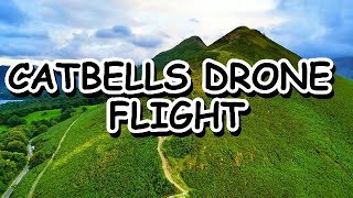 Ascending Catbells: A Stunning Drone Flight from Base to Summit