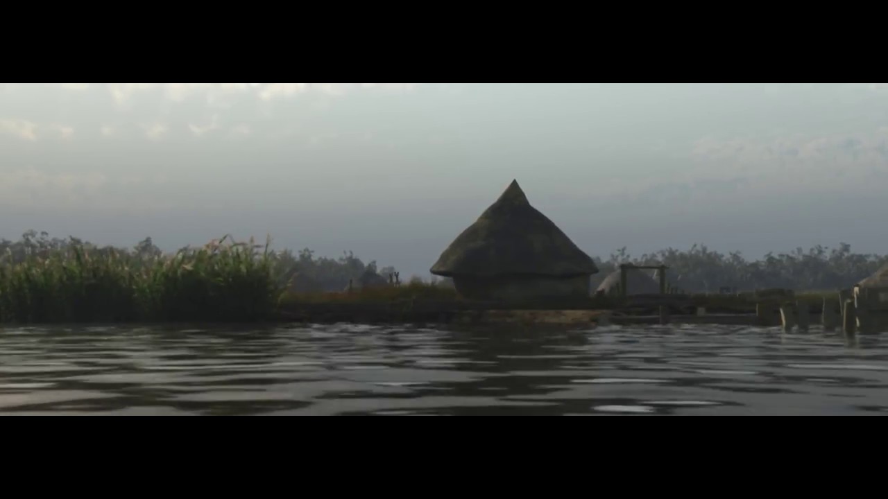 Glastonbury Lake Village recreated - with subtitles