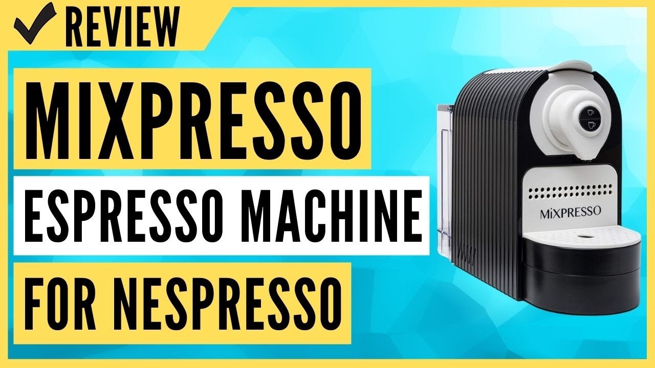 Mixpresso Espresso Machine for Nespresso Compatible Capsule, Single Serve Coffee  Maker Programmable Buttons for Espresso Pods - AliExpress