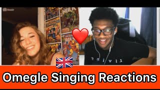 MAKING HER FALL IN LOVE SINGING TO BRITISH GIRLS Omegle Singing Reactions Ep.10 ( Cute Reactions)