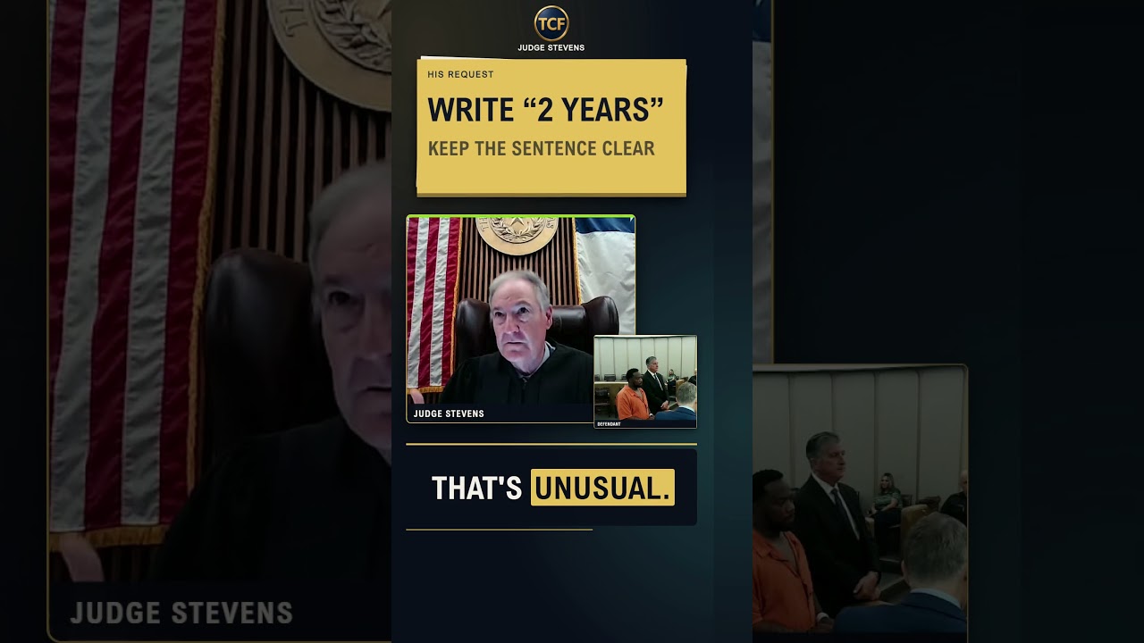 Why This Judge Writes 2 Years, Not 24 Months