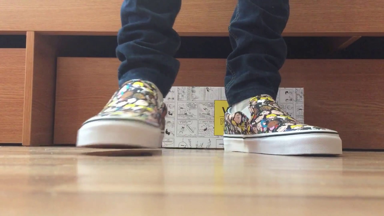 vans peanuts gang
