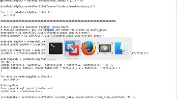 Hadoop Certification - CCA - Pyspark - 01 Joining Data Sets using Python