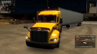 아메리칸 트럭 시뮬레이터 - 냉동식품배달 1,041km - 운행일지30일 screenshot 2