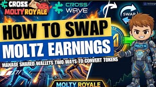 How to Swap Your Moltz Tokens on Cross Molty Royale?
