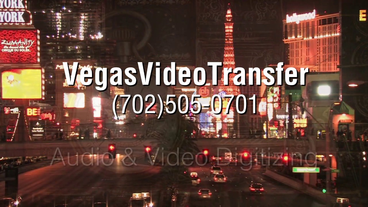 Las Vegas Video Transfer Audio Analog to Digital - YouTube