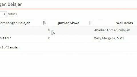 Cara input Siswa ke Rombel di ARD