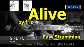 ALIVE by FRIO  (Strumming) #opm #guitarcover  #pinoyband #mrbrainer #likesharesubscribe