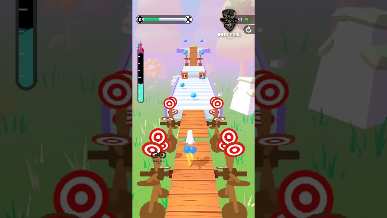 NOOB vs PRO vs HACKER 🎮  Squirt Gun Girl: Garden Runner 💦 Gameplay 🔫 MAX LEVEL in Squirt Gun Girl