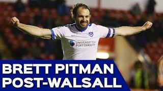 Brett Pitman post-Walsall