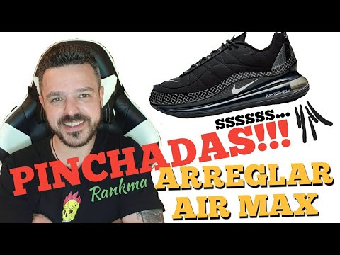 nike air max camara de aire pinchada