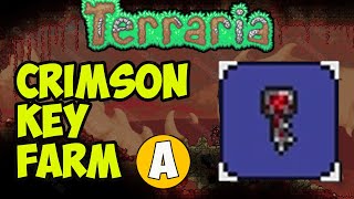 Terraria how to farm Crimson Key (2024) | Terraria how to get Crimson Key | Terraria Crimson Key