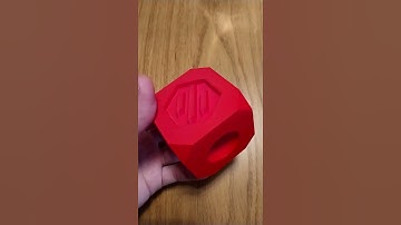 Voron v0.1 3D Printer First Print! #shorts