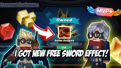 I GOT NEW FREE SWORD EFFECT 