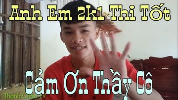 Lời Chúc Tất Cả Anh Em 2001 Thi Tốt Nghiệp Đại Học