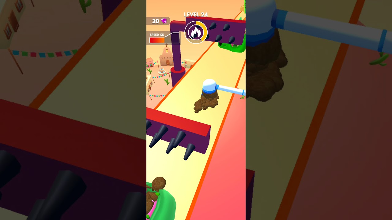 Teeth Runner - New Update All Levels Gameplay