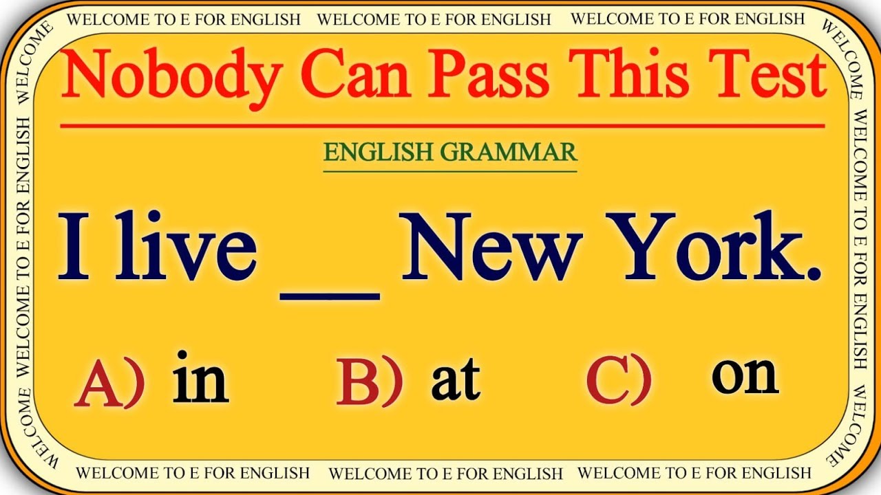 📚 Mixed English Grammar Quiz | Only Expert Can Pass This Test! 🔥