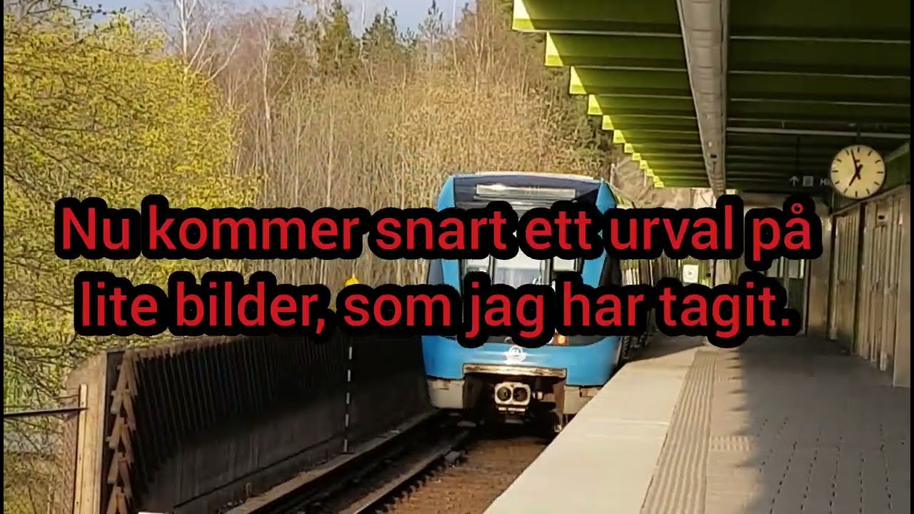 C6/C30/C20 Tunnelbana på 🔴 Röda Linjen vid Liljeholmen Norsborg och Hallunda.