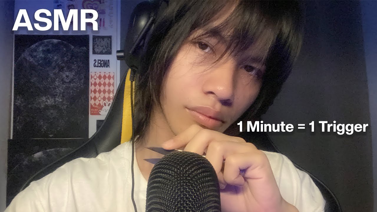 1 Minute = 1 Gentle ASMR Trigger | Slow, Relaxing Sounds for Deep Sleep & Calm