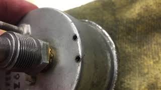 Ducati 250 speedometer bezel removal
