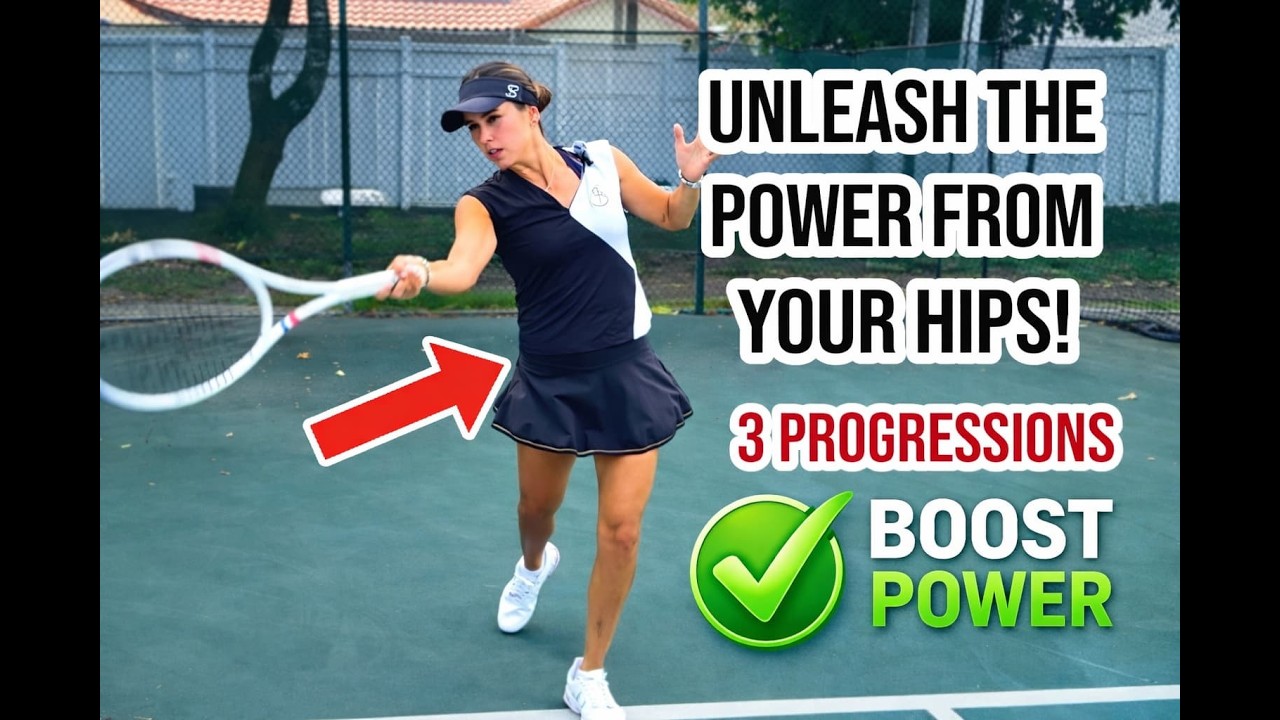 Ваши бедра мешают вам выполнять удар справа!