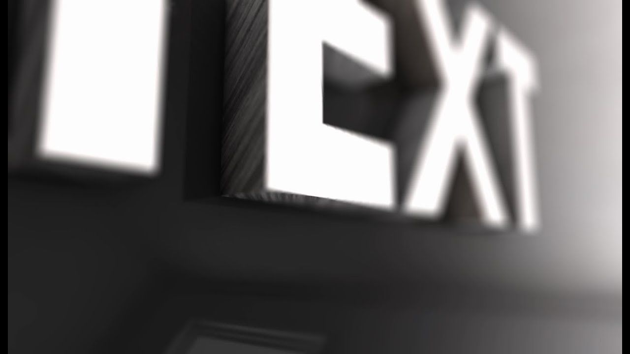 បង្កើត 3D Text នៅក្នុង Adobe After Effects ដោយប្រើ Element 3D - YouTube