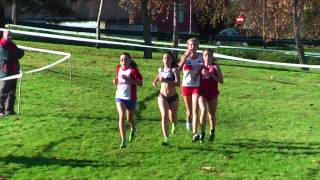 Cross comarcal de Gijón Los Caleros 2013. Cadete femenino