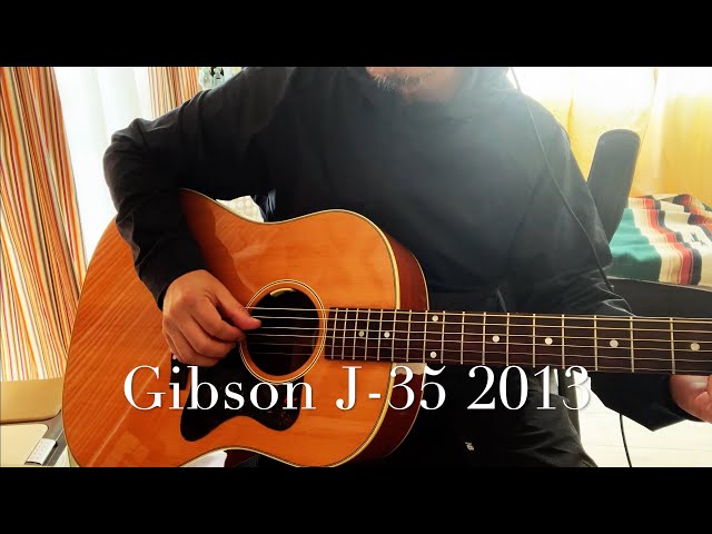 Gibson j35 2013年製　アコースティックギター Gibson J 35 2013 - YouTube