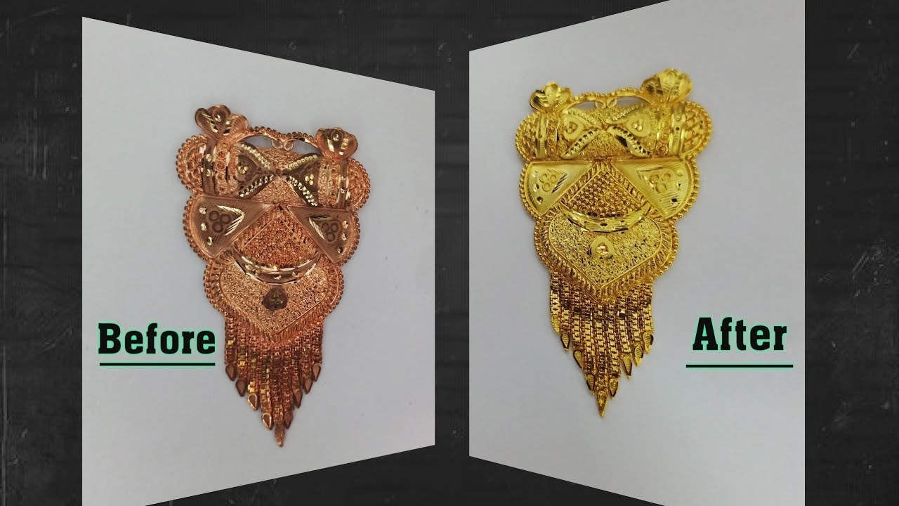 Gold Plating on Copper Pendant | Gold Polish Machine | Gilit Machine | Rhodium Machine | Plating