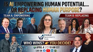 Will AI Empower Us… or Replace Us? | Global Debate | Global Speakers Talk
