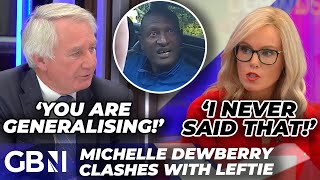 'This is what you people do!' | Michelle Dewberry accuses leftie of twisting her words on migration