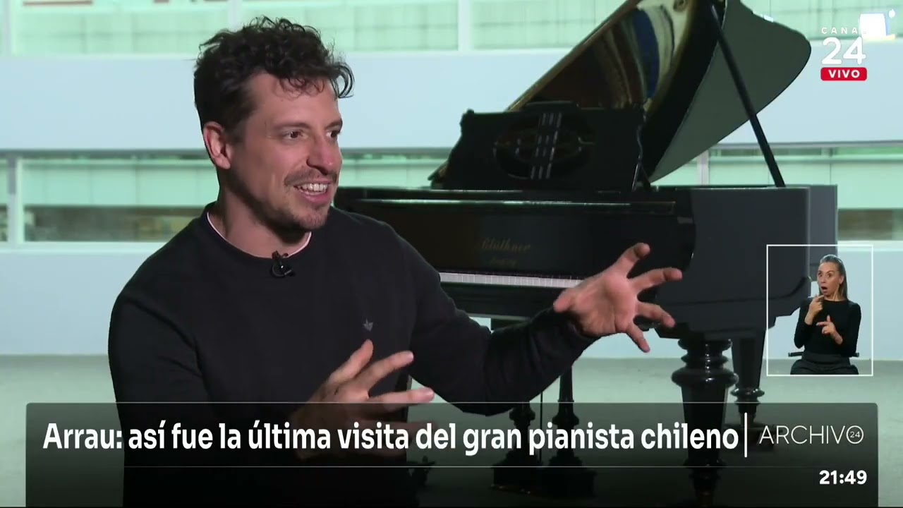 Archivo 24 | Arrau: así fue la última visita del gran pianista chileno