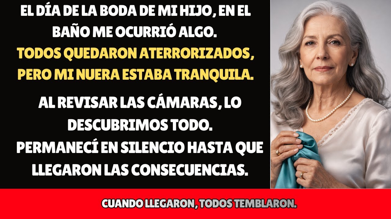 Algo terrible ocurrió en boda de mi hijo.Permanecí en silencio hasta que llegaron las consecuencias