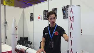 🚀 #EuRoC25 RED – Rocket Experiment Division Amalia Rocket SRAD Hybrid – 3 km 🇵🇹