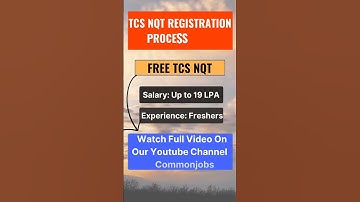 tcs nqt registration process 2024 #tcs #tcsnqt #freshersjobs #shorts #trending #job #freshersjobs