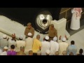 Subhanallah Emotional Beautiful Azan and Touching Hajr e Aswad Black Stone in Makkah  January 2016