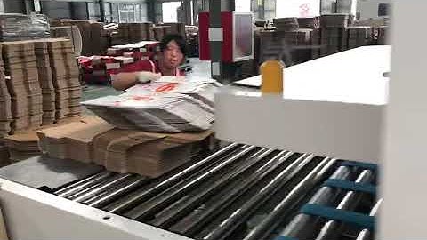 HRB-MYQ1500 Model Lead Edge Feeder Automatic Die Cutting and Creasing Machine with stripping.