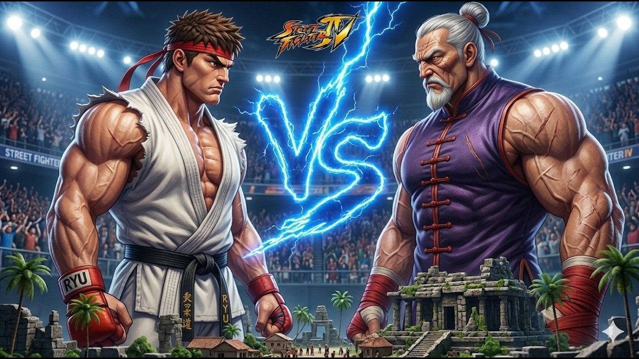 Usf4 Ryu Ryu vs Gen: The Battle of The Masters! (USF4 High Level Gameplay) 🥋🔥 ...
