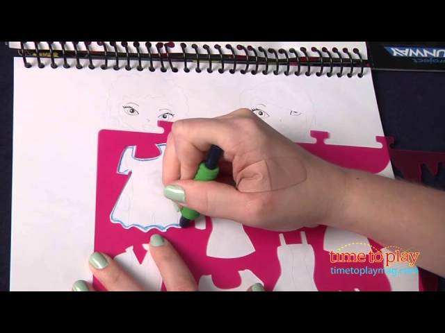 Project Runway Fashion Design Light Up Drawing Board