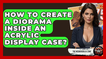 How To Create A Diorama Inside An Acrylic Display Case? - The Memorabilia Zone