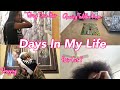 DAYS IN MY LIFE | SHOPPING | TAKING DOWN HAIR | CLEANING | #VLOGMAS DAY2