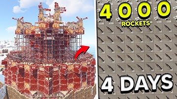 How We Abused SULFUR QUARRY To Shoot 4000 ROCKETS in 4 Days - Atlas 2x Eu Monthly
