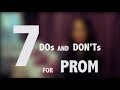 Sevyn Streeter's Prom Dos and Don'ts